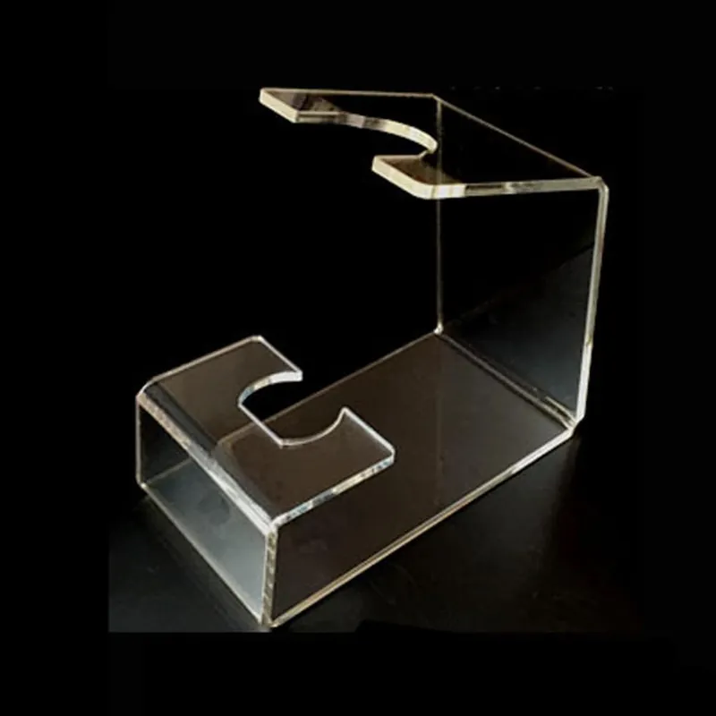 1 Piece Hair Dryer Holder Acrylic Hair Dryer Display Rack Salon Blow Dryer Holder Stand Hair Dryer Display Stand Hair Dryer Stand Rack Hair Blow Dryer Rack Stand, Clear