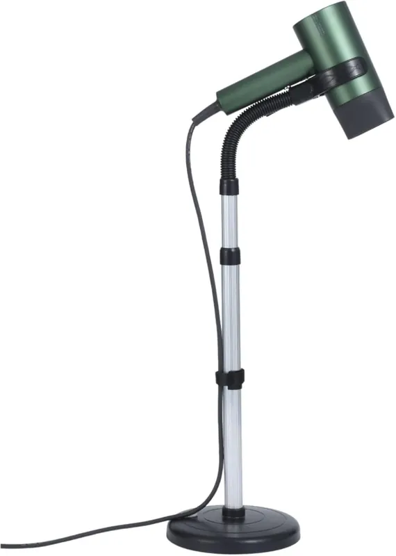 NobbiRoloc Hair Dryer Holder Stand, Blow Dryer Holder with Heavy Base Hands-Free 360 Degree Rotation, Adjustable Height Countertop Blow Dryer Holder, Good Ideas for Gifts,Birthday,Weddings,Holidays