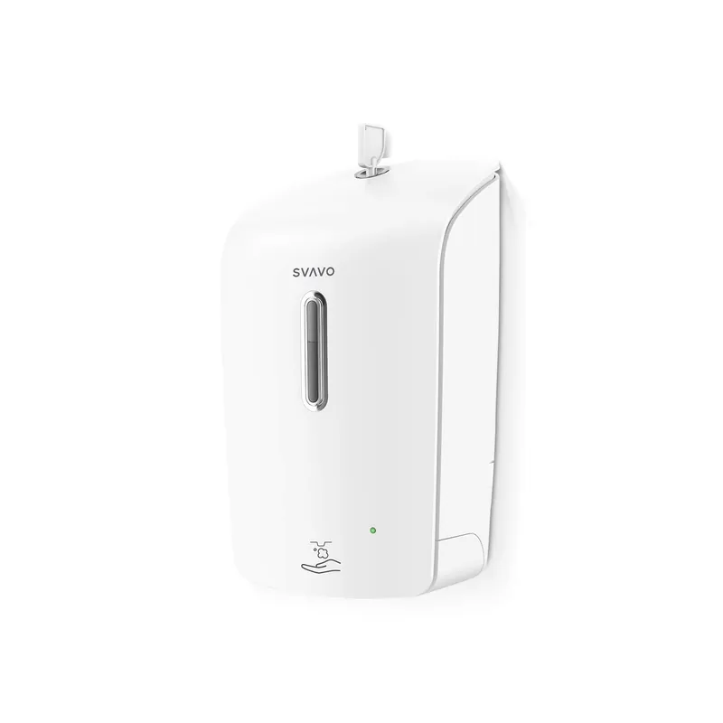 SVAVO Foaming Soap Dispenser Wall Mount 33.8oz/1000ml, Automatic Touchless Wall Mounted, Auto Sensor Foam Soap Pump for Household Commercial Places, Bathroom, Kitchen Dish, Home