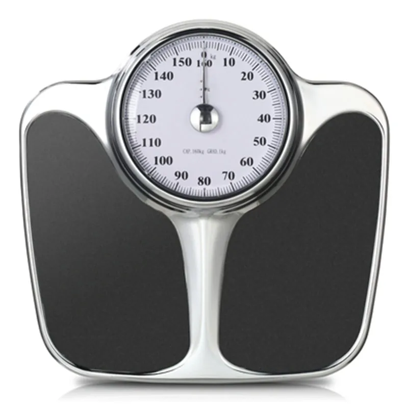 KROKII Mechanical Bathroom Scale, High Precision Anti-Skid Body Weight Scales, Mechanical Personal Scales Sturdy Metal Platform, Oversized Precision Dial, No Battery