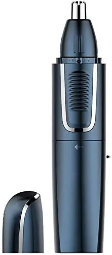 GIENEX Nose and Ear Hair Trimmer, Professional Painless USB Rechargeable Nose Hair Trimmer for Men and Women, Waterproof for Easy Cleansing Dual Edge Blades Electric Nose Trimmer Clippers