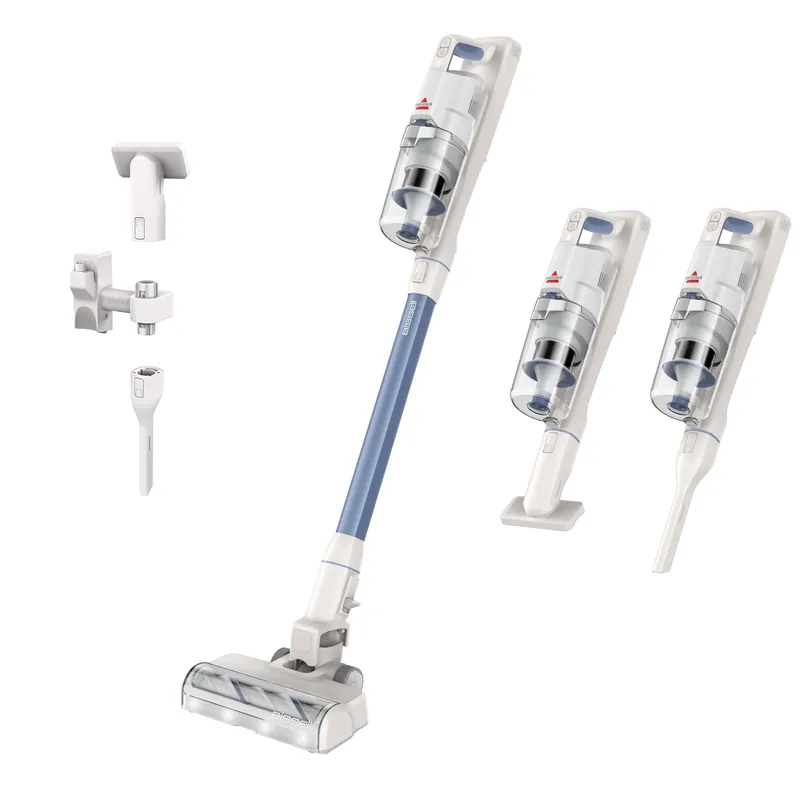Bissell PowerClean 200W Self-Standing Cordless Vacuum w/Tangle Free Brush Roll, Removeable Battery, Wall Mount, Upholstery Tool & Bright Headlights, 4173