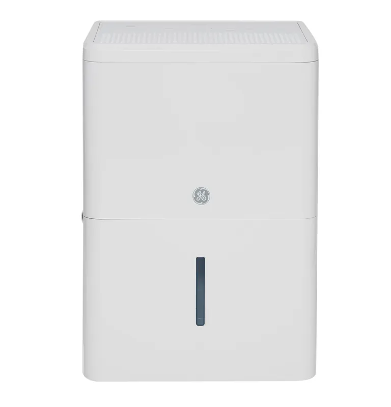 GE Portable Dehumidifier 35 Pint, Perfect for Bedroom, Basement & Garage or Rooms up to 3000 Sq Ft, Ideal for High Humidity Areas, Complete with Empty Bucket Alarm & Clean Filter Alert