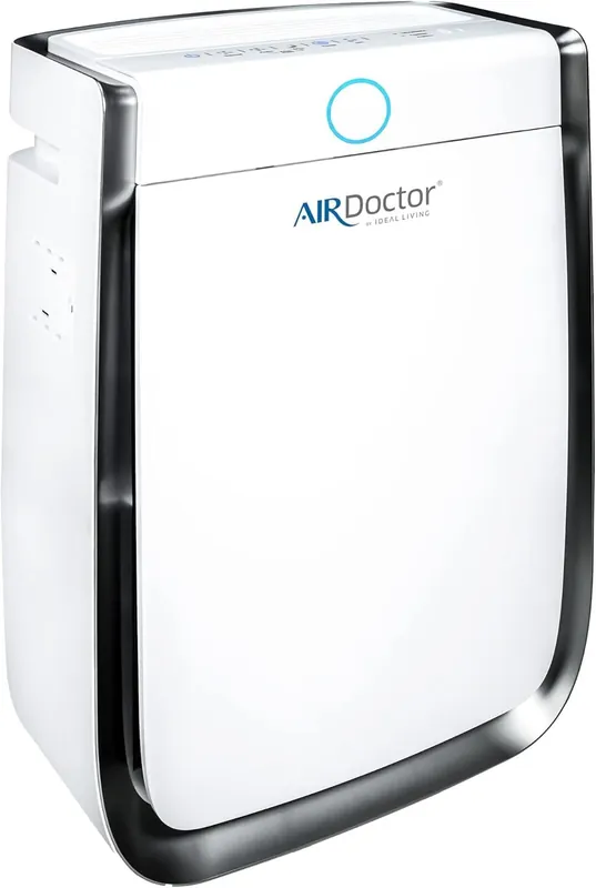 AIRDOCTOR AD3500 Air Purifier for Home and Large Rooms Up to 1260 sq. ft. 2x/hour UltraHEPA, Carbon, VOC Filters and Air Quality Sensor. Captures Particles 100x Smaller Than HEPA
