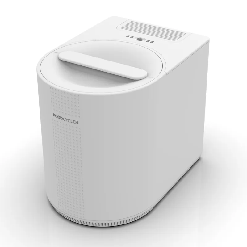 Food Cycler Eco 3 Compact Kitchen Food Recycler Indoor Composter Bin Alternative Electric Countertop Food Waste Disposer with Odorless 3.5L Indoor Food Waste Bin for Easy Waste Management White