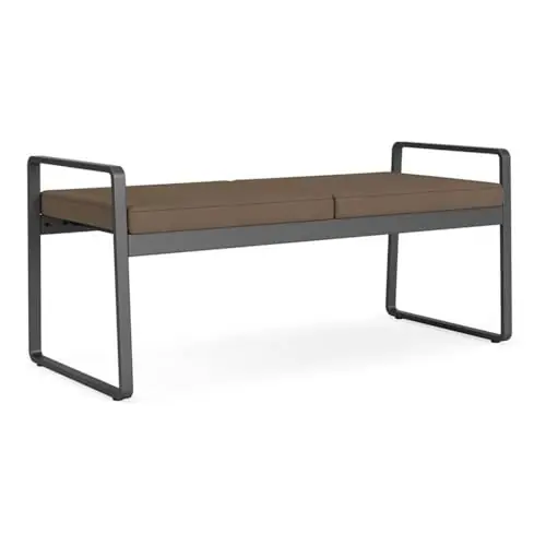 Gansett Reception Waiting Room Healthcare 2-Seat Bench
