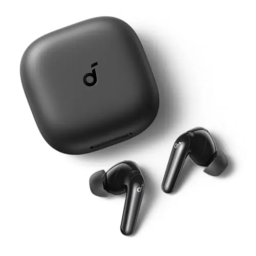 Soundcore P31i by Anker, Real-Time Adaptive Noise Cancelling, Hi-Res Sound, Translation Earbuds, 50H Playtime
