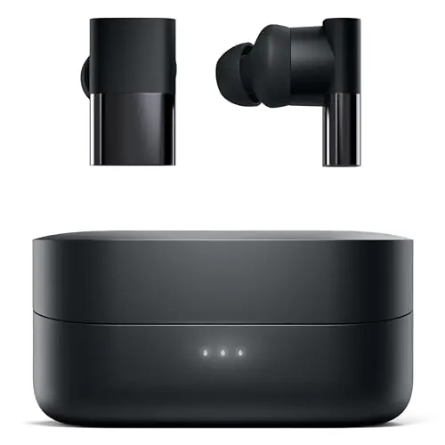 Status Between 3ANC Onyx True Active Noise Cancelling Wireless Earbuds - Black iPhone & Android ANC in Ear Buds