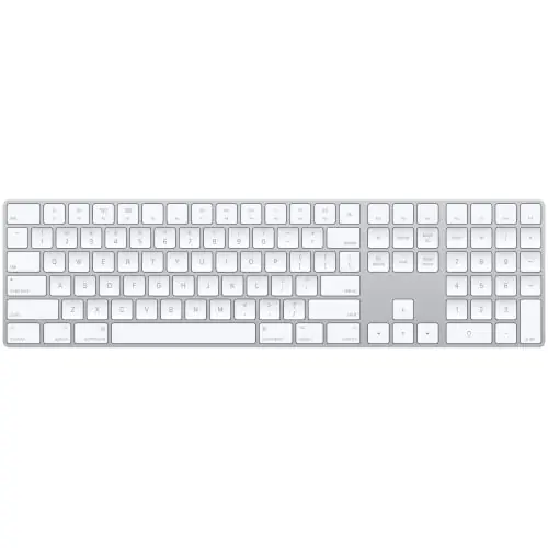 Apple Magic Keyboard with Numeric Keypad Wireless, Bluetooth, Rechargeable