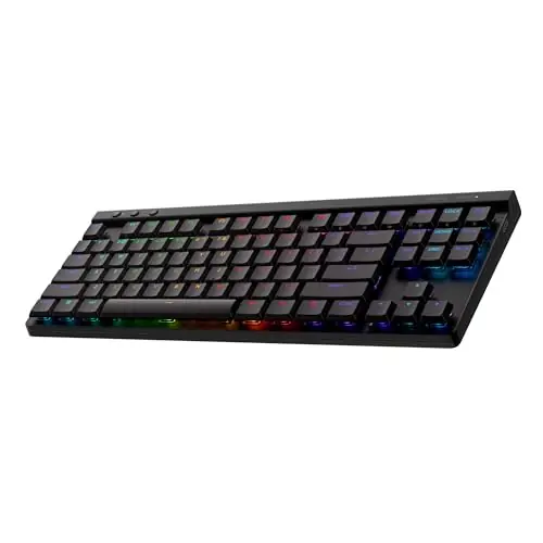 Logitech G515 Lightspeed TKL Low Profile Wireless Gaming Keyboard, LIGHTSYNC RGB