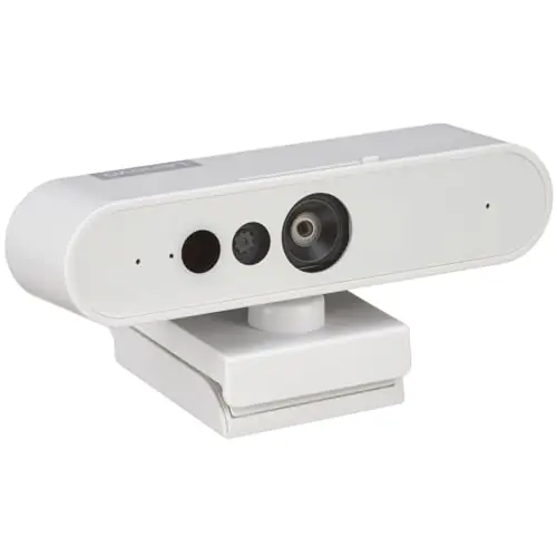 HD 1080p Webcam (510 FHD) - Monitor Camera with 4X Digital Zoom, 95° Wide Angle, 360° Rotation Pan & Tilt - Desktop Cam