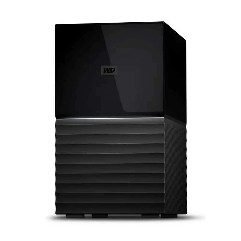 WD 28TB My Book Duo Desktop RAID External Hard Drive HDD, USB 3.1, With Password Protection and Auto Backup Software