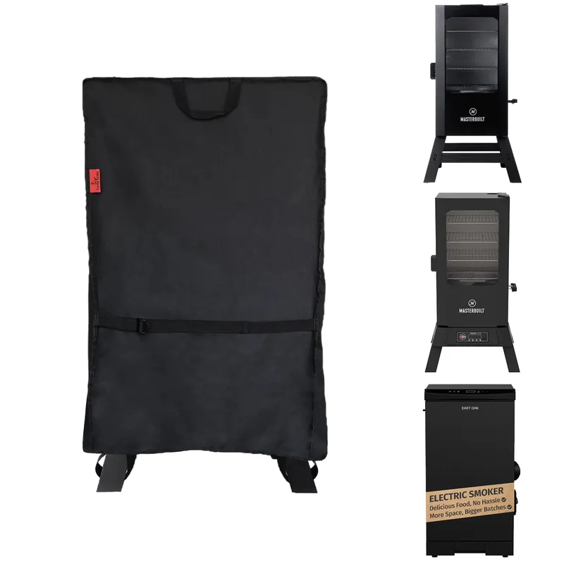 Electric Smoker Cover for Masterbuilt,EAST OAK,Cuisinart 30" Smoker,Waterproof Vertical Smoker Cover Fit Camp Chef 18", 28" Smoker (20"W x 20"D x 33"H)