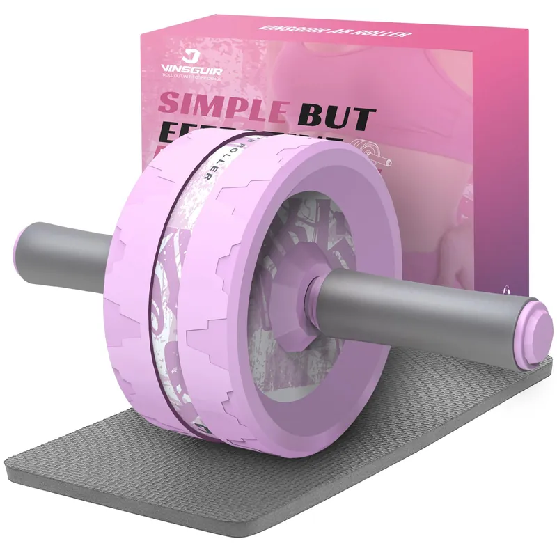 Vinsguir Ab Roller Wheel, Abs Workout Equipment for Abdominal & Core Strength Training, Exercise Wheels for Home Gym, Fitness Equipment for Core Workout