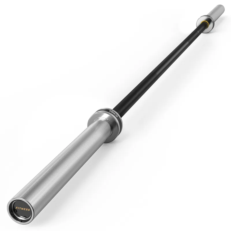 Olympic Womens Barbell Bar 6.5 ft, 35lb/15kg Weightlifting Bar for Powerlifting, Bench Press, Deadlift, Squat - 1000 lb Capacity, Home & Gym Strength Training
