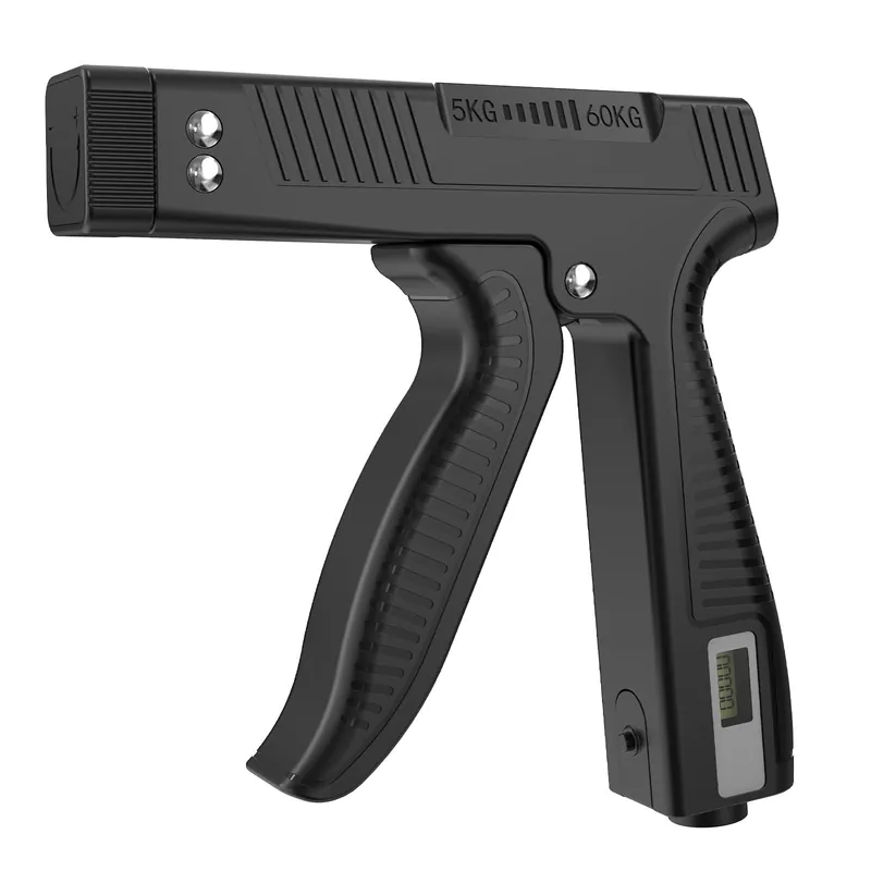 Grip Strength Trainer with Finger Exerciser, Digital Counter Adjustable Hand Grip Strengthener for strength training, recovery and muscle building (1)
