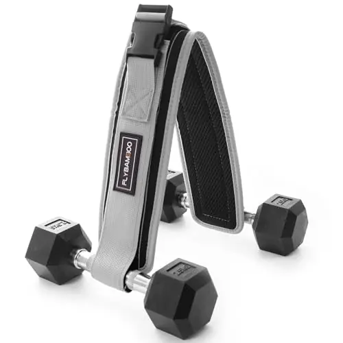 Hip Thrust Belt for Dumbbells Grey