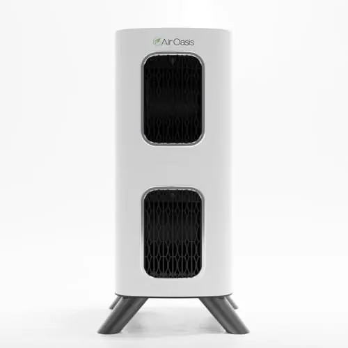Air Oasis iAdaptAir 2.0 H13 HEPA Filter Air Purifier Reduces 99% of Viruses, Mold, Dust, Smoke, Pollen & Odors Quietest on The Market WiFi Compatible