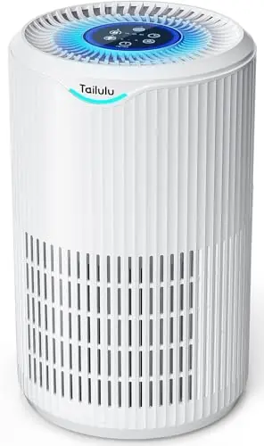 Air Purifiers for Home Large Room Up to 1680 Ft², Tailulu H13 HEPA Air Filter Cleaner, 360° Air Intake & Outlet,Smoke Dust Pollen,15dB Sleep Mode Air Purifiers