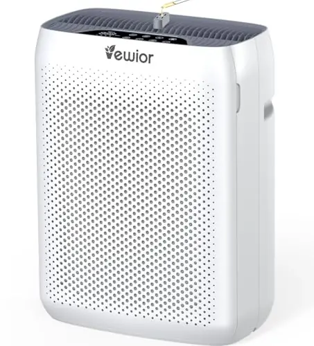 VEWIOR Air Purifiers for Home Large Room Up to 3000Sq.ft, H13 HEPA Air Cleaner with Washable Pre-Filter, PM2.5 Display, Sleep Mode, Pet Hair, Dust Pollen