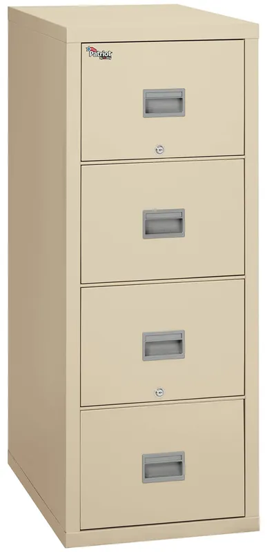 4 Drawer Legal & Letter Fire Safe File Cabinet, Key Lock, 1 Hour Fire Rated UL Rated & Water Resistant