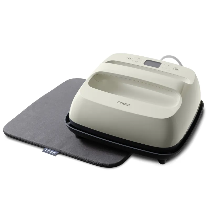 Cricut EasyPress 2 (SE) – 9 in x 9 in Heat Press + Cricut EasyPress Mat, 12 in x 12 in - Heat Transfer Machine for T-Shirts