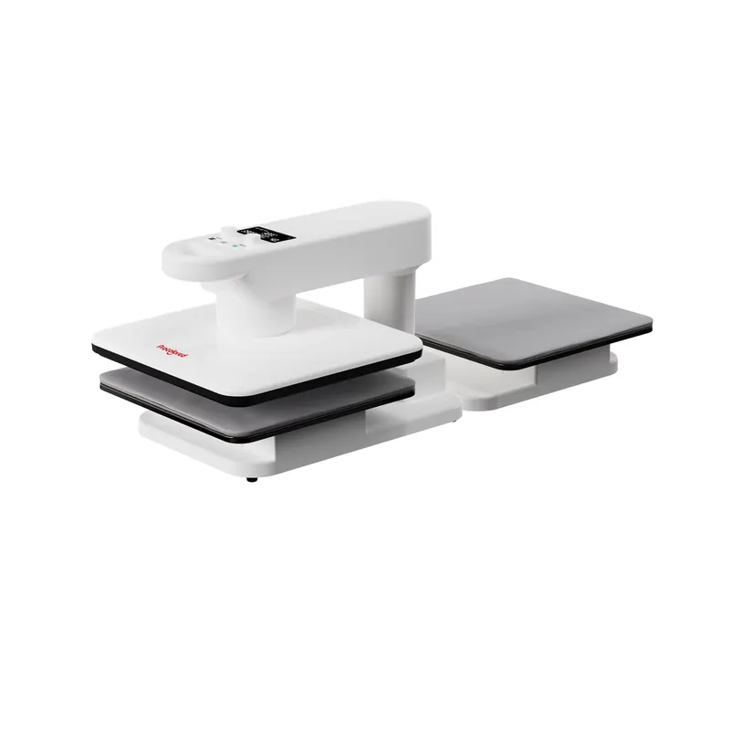 Procolored 15x15 Dual Station Auto Heat Press Machine, 360° Swing Away with Auto Press & Release