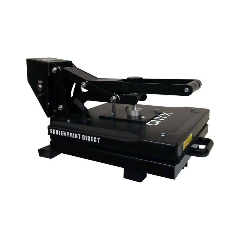 Onyx Heat Press 15″×15″ Digital Clamshell Slide-Out Drawer – 1,500W, 0–400 °F, Smart Auto Cool-Down