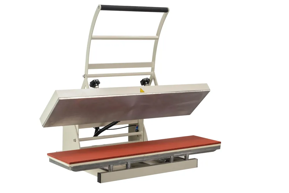 10"x40" Large Format Manual Heat Press Machine, 110V, 1800W - Ideal for T-Shirts, Mouse Pads, License Plates