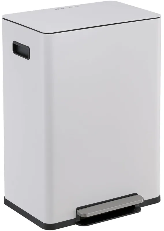 Simpli-Magic Infinity Edge 60 Liter / 16 Gallon Rectangular Hands-Free Extra Large Kitchen Step Trash Can