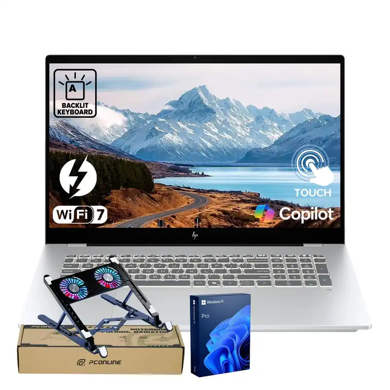 7 (Envy Next Brand) Laptop for Business Professional Workflows, 17.3" FHD Touchscreen