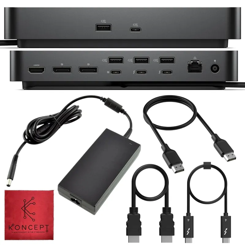 Dell SD25TB4 Pro Thunderbolt 4 Smart Dock - 3 Years Warranty Supports 8k Display, with 180W, HDMI
