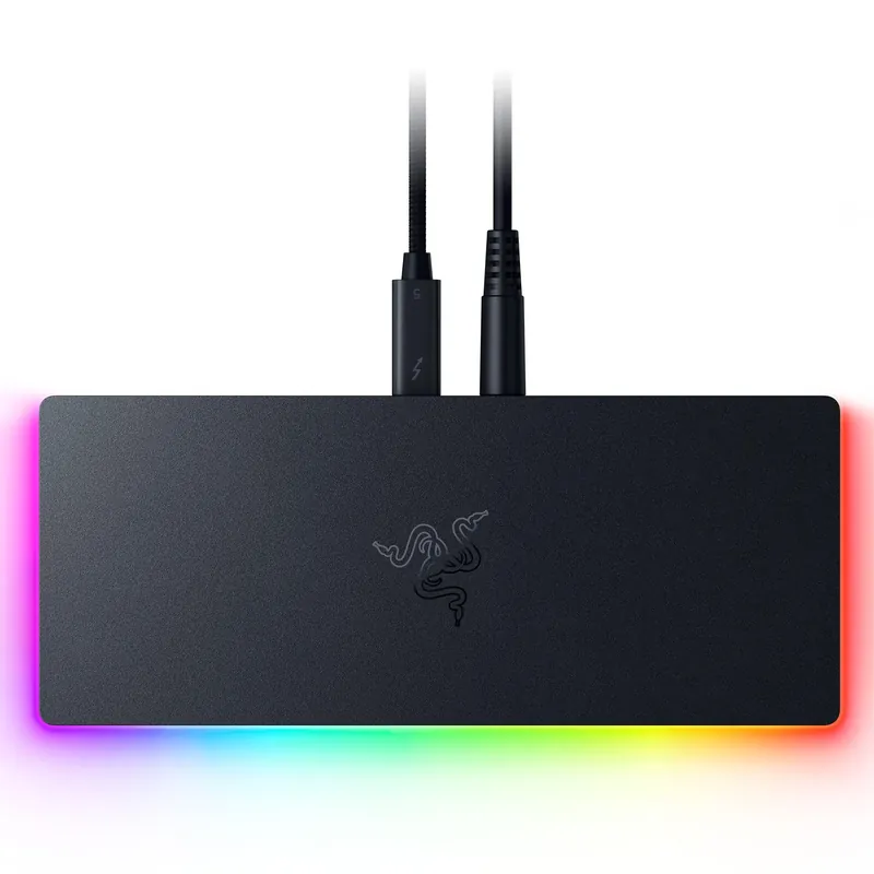 Dock Chroma 11 Port Docking Station with M.2 SSD Slot - 120Gbps Transfer Speeds - 3X 4K Displays at 144 Hz on TB5/4 Laptops