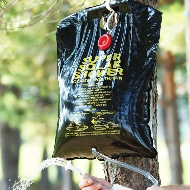 Coghlan‘s Camp Shower - Portable, Solar-Heated, Outdoor Shower Bag 5 Gallons