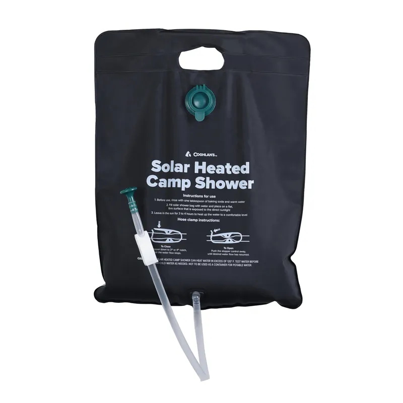 Coghlan‘s Camp Shower - Portable, Solar-Heated, Outdoor Shower Bag 4.2 Gallons
