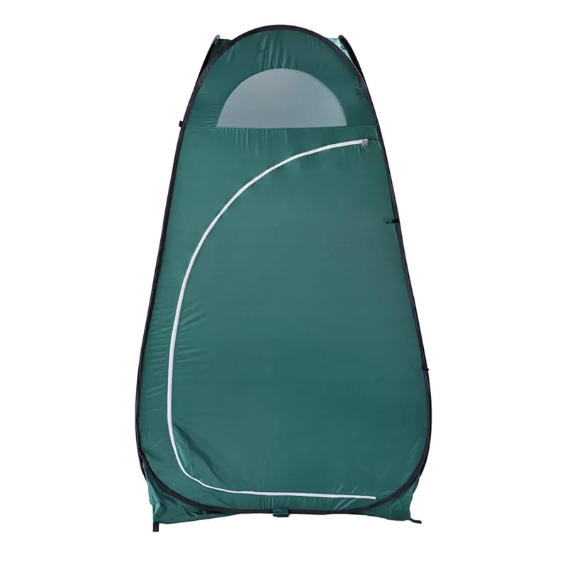 Portable Pop Up Shower Privacy Tent,Lightweight Single Toilet Shower Tents,Changing Room Dressing Tent,Waterproof Camping Shower Tents,with Carry Bag,for Picnic Beach Hiking Fishing (Army Green)