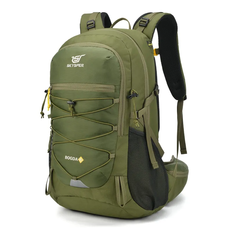 SKYSPER Hiking Backpack for Men Women, 35L Lightweight Travel Daypack, Outdoor Camping Back Pack with Multiple Compartments, Durable for Weekend Getaway