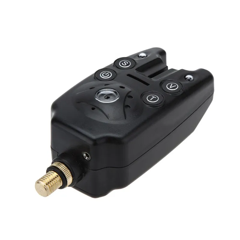 Lixada Fishing Bite Alarm,Sensitive Fishing Bite Alert Sound Alarm Sensitively,Fishing Bite Indicators with LED Lights for Daytime/Night Carp Fishing Outdoor