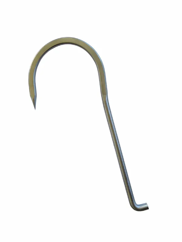 Yellowfin Gaff Co Stainless Steel Gaff Hook (4.25" Gap- 10mm Diameter)