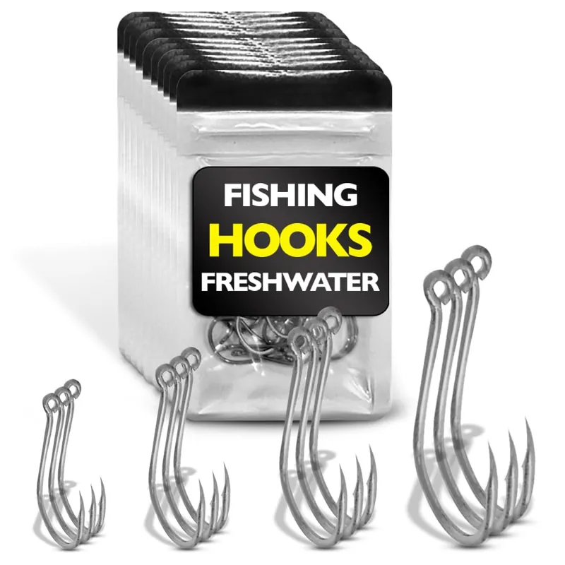 Fishing Hooks Freshwater - Trout - Crappie - Bluegill - Bass - Panfish - Walleye - Perch - Sunfish