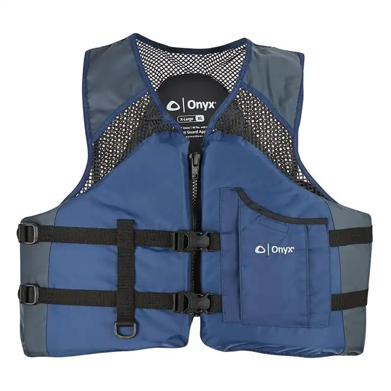 ONYX Mesh Classic Sport Life Jacket, XX-Large, Navy