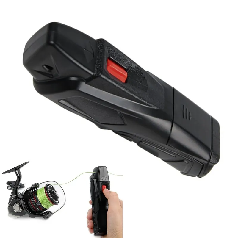 Electric High Speed Fishing Line Remover, Fishing Line Wire Strip Spooler Machine, Portable Fishing Reel Line Tool, Quick Line Change Tool & Equipment, Fishing Tackle Accessory