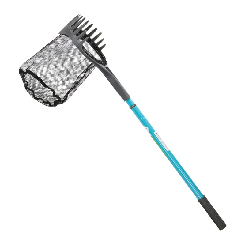 Aquascape Pond Shark Net, Skimming, Maintenance and Water Garden Tool, Extends 60-inch 74004
