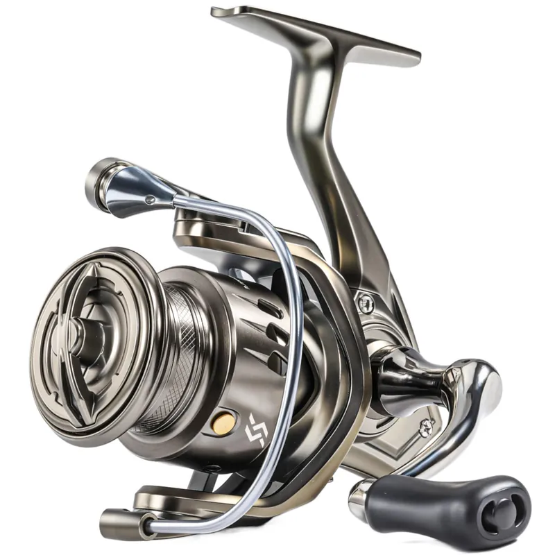 Sougayilang Spinning Reel - 5.2 1 Gear Ratio, 12+1 Bearings Freshwater Saltwater Fishing Reel, Ultra-Smooth CNC Aluminum Spool, Lightweight & Powerful for Bass Trout Salmon (Model 4000)