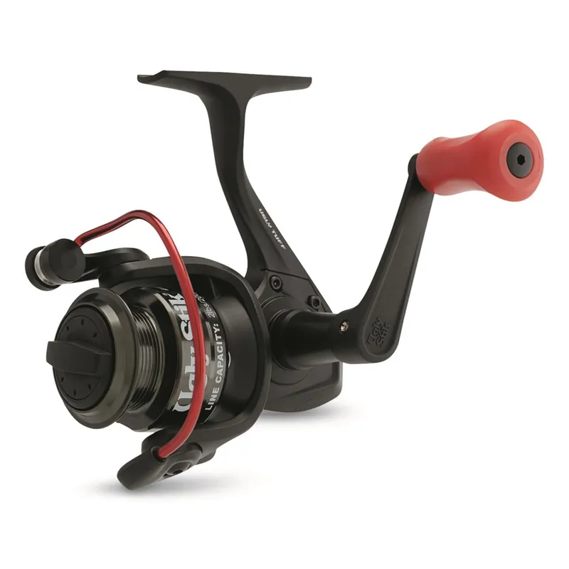 Ugly Stik Ugly Tuff Spinning Spinning Reel, Size 30, 5 Stainless Steel Ball Bearing System, Oil Felt Front Drag Drag, Max of 18lb 8.1kg, Black