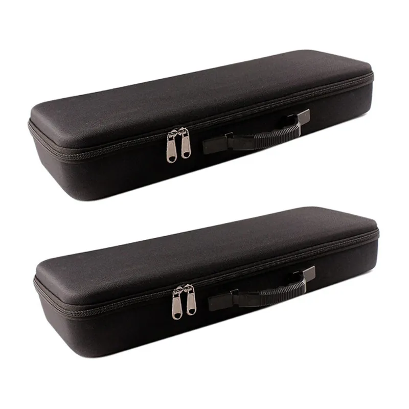 Bumdenuu 2X Shockproof Fishing Tackle Storage Bag Fishing Rod Reel Gear Hard Shell Case Bag Fishing Accessories Tool, Modern