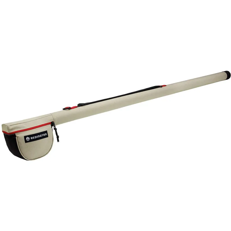 Redington Fly Rod Travel Case, Plastic Reinforced Caps, Adjustable Shoulder Strap, Single, 9‘0" 4PC