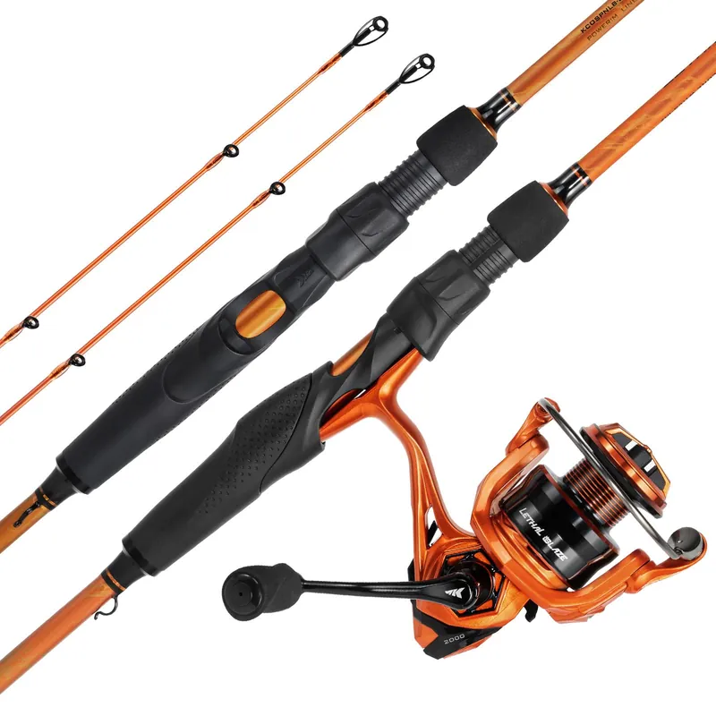 KastKing Lethal Blaze Twin-tip Spinning Combo-7‘4" Medium Heavy-3000 Reel