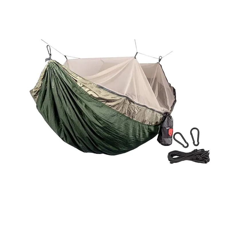 Grand Trunk Skeeter Beeter Pro Mosquito Hammock Portable Bug Prevention Hammock with Carabiners and Hanging Kit - Perfect for Outdoor Adventures, Backpacking, and Camping Trips