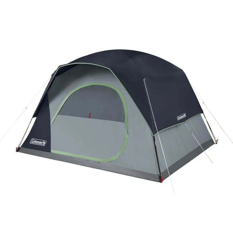 Coleman Skydome Tent with 5 Minute Setup, 2/4/6/8-Person Weatherproof Tent with Rainfly & Carry Bag, 20% More Headroom Than Traditional Canopies